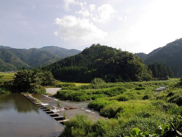 弓削の環流丘陵（綾部）
